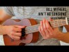 Bill Withers - Ain't No Sunshine Easy Ukulele Tutorial With Chords