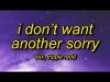 Dax - I Don't Want Another Sorry Ft Trippie Redd