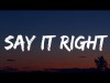 Nelly Furtado - Say It Right Tiktok Songsped Up Oh You Don't Mean Nothing At All To Me