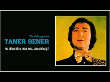 Taner Şener - Yaz Günleri En Tatlı Hayaller Gibi Geçti